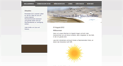 Desktop Screenshot of maerchenkiste.com